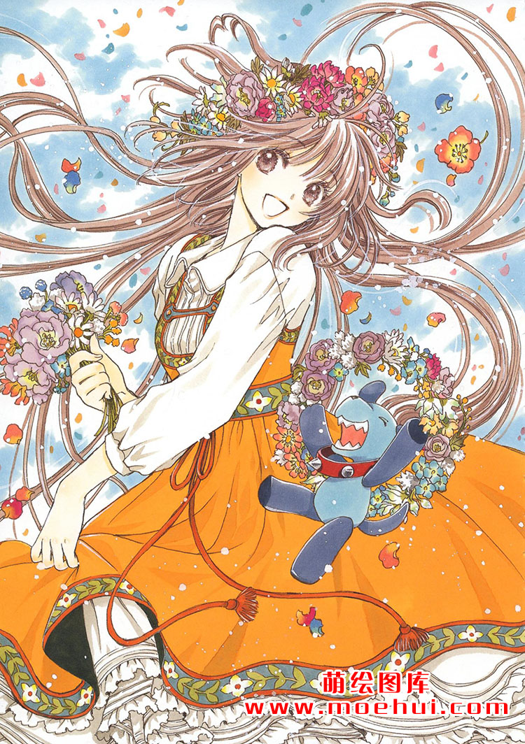 [会员][画集][CLAMP]奇迹少女小鸠(KOBATO) 插画与记忆[42P]-绝对领域