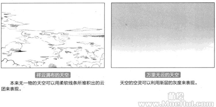 古风漫画入门-42.绘制天空、大地和沙漠的自然场景-绝对领域