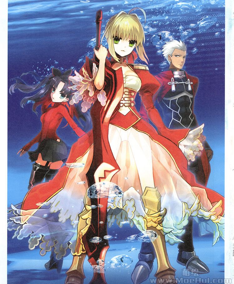 [会员][画集][ワダアルコ]Fate/EXTRA material ワダアルコ illustrations[48P]-绝对领域