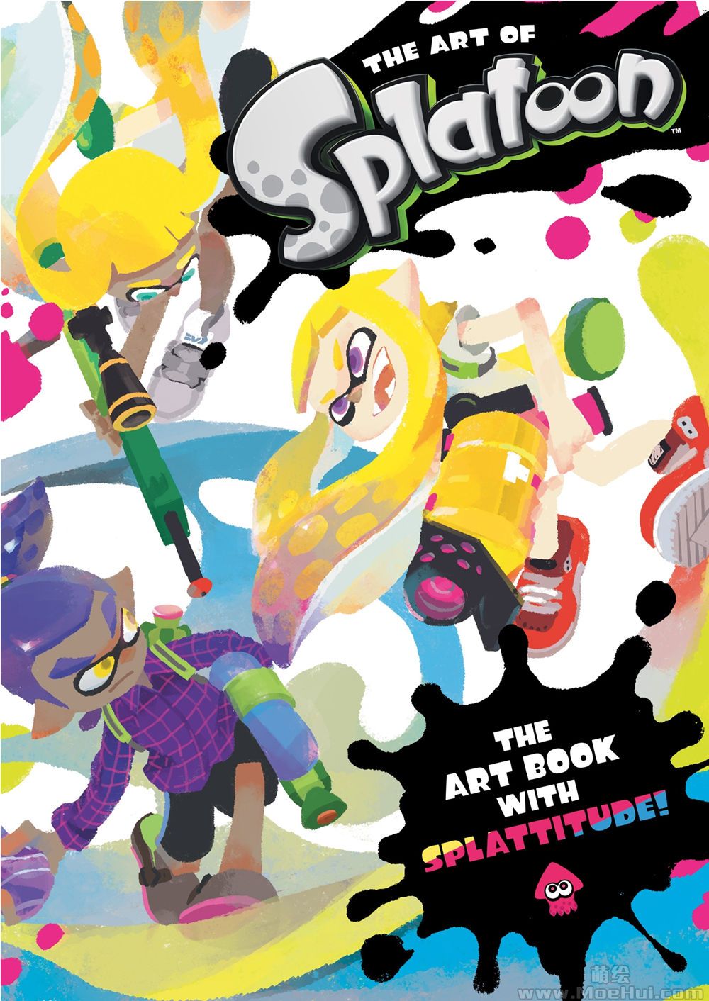 [会员][画集]The Art of Splatoon 喷射战士设定集[330P]-绝对领域