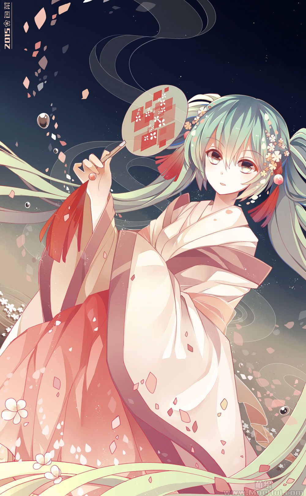 [会员][VOCALOID]中秋明月初音 高清图片CG包[59P]-绝对领域