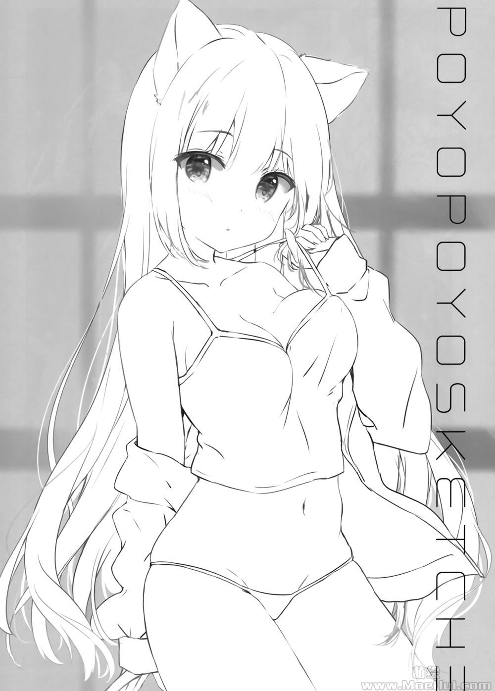 [画集][ぽよぽよスカイ (佐伯ソラ)]POYOPOYO SKETCH 3[09P]-绝对领域