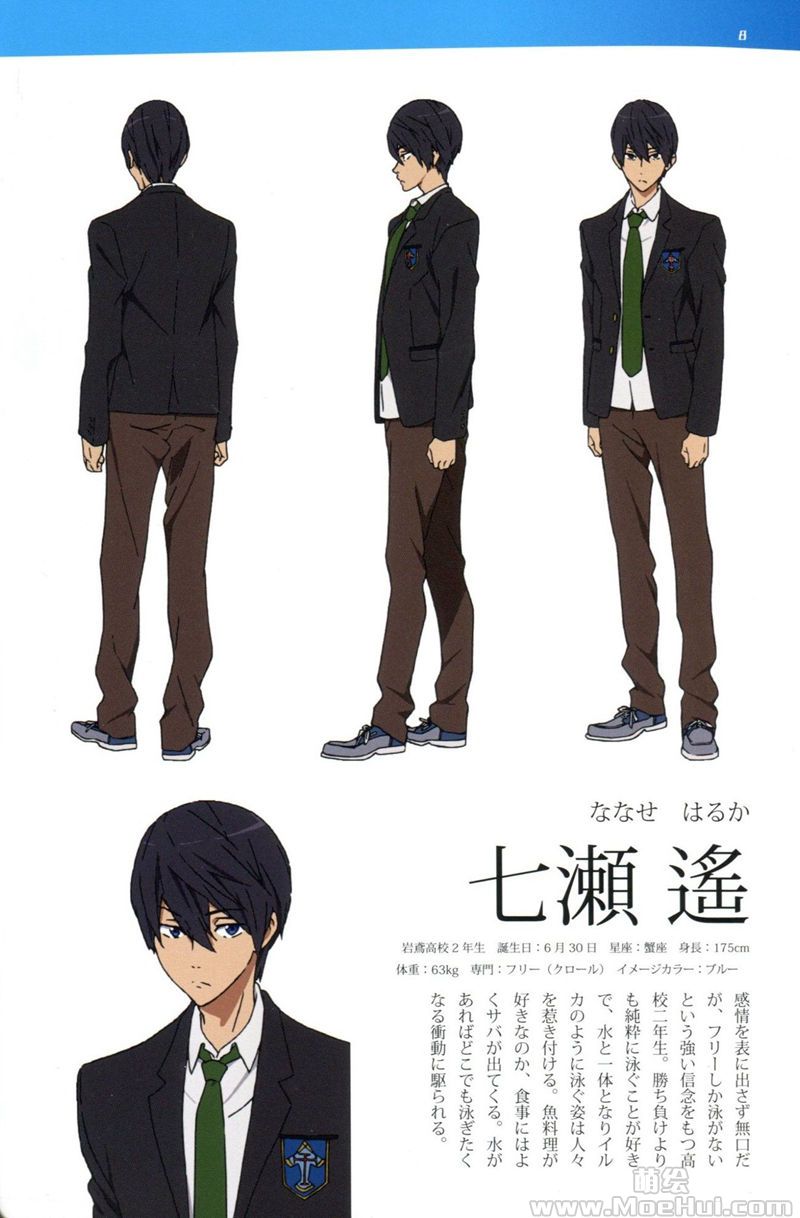 [会员][画集]Free! TV Animation Guide Book[18P]-绝对领域