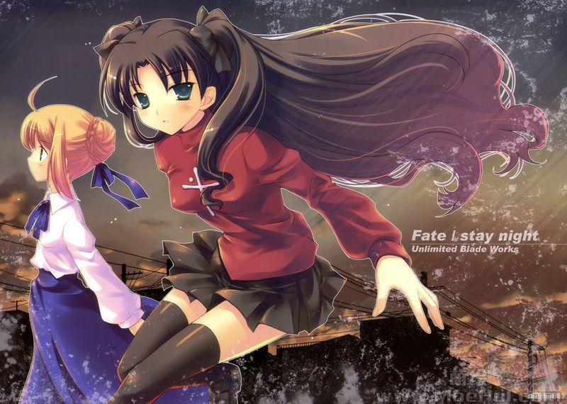 [画集]Fate/Stay Night – Unlimited Blade Works Anthology Fanbook[16P]-绝对领域