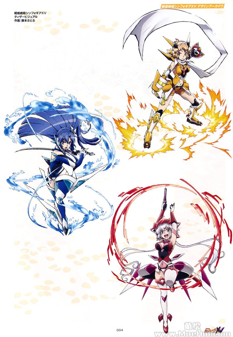 [会员][画集]战姬绝唱SYMPHOGEAR XV 资料设定集[274P]-绝对领域