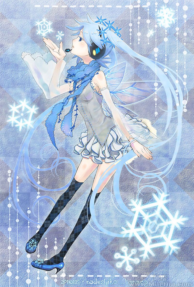 [会员][VOCALOID]雪未来(雪初音 Snow Miku) 高清图片CG包[1767P]-绝对领域