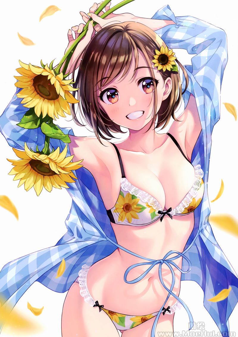 [会员][画集][CANVAS (森倉円)]Lingerie Bouquet[16P]-绝对领域