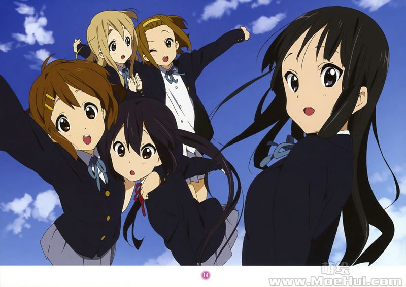 [画集]K-ON!轻音少女 迷你画集[12P]-绝对领域