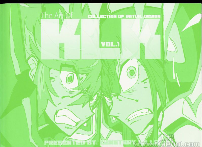 [会员][线稿集][今石洋之、吉成曜]The Art of Kill La Kill Vol. 1[150P]-绝对领域