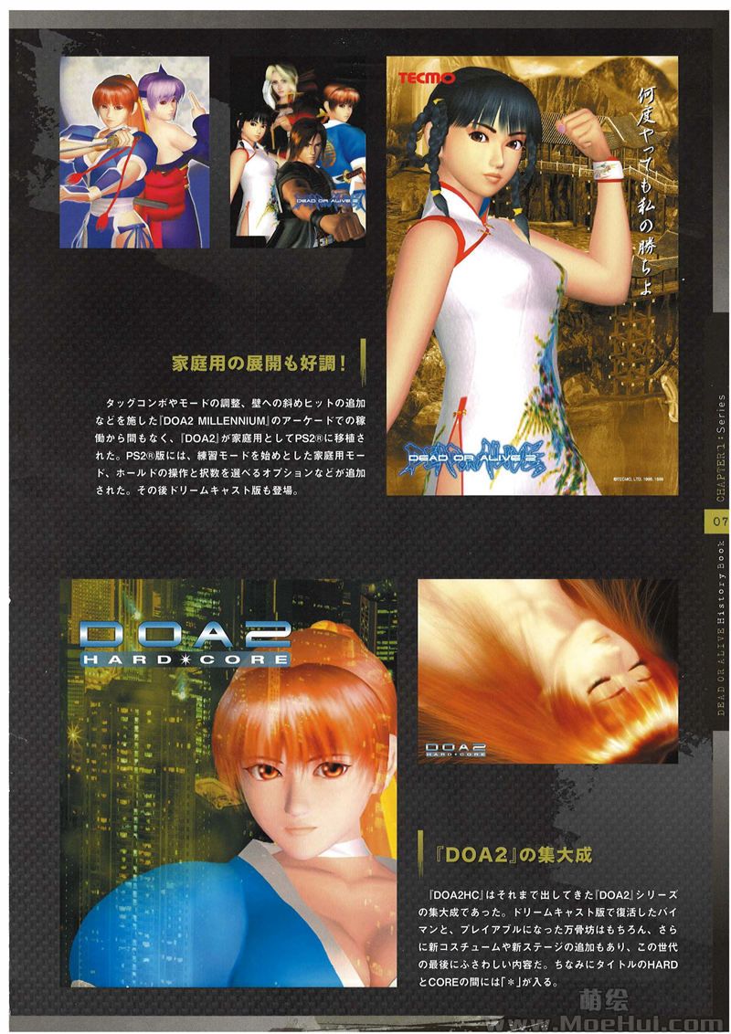 [会员][画集]Dead or Alive(死或生) History Book 1996-2015[66P]-绝对领域