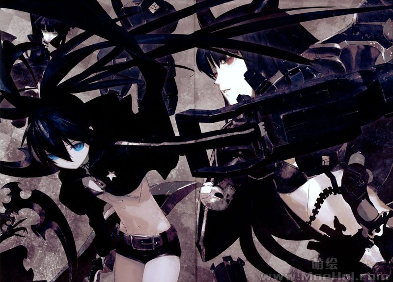 [会员][画集][HWB (huke)]Black Rock Shooter Visual Works 2 – Black Side[21P]-绝对领域