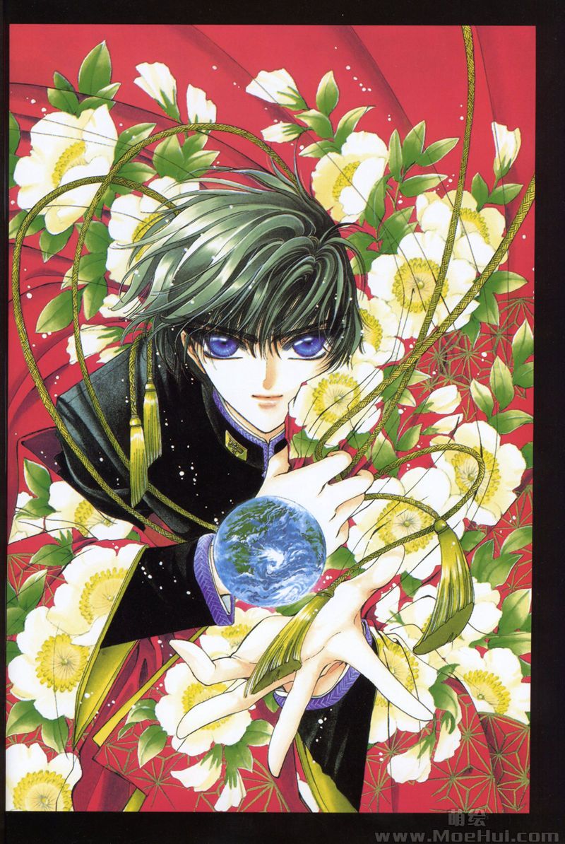 [会员][画集][CLAMP]X战记 插画集[168P]-绝对领域