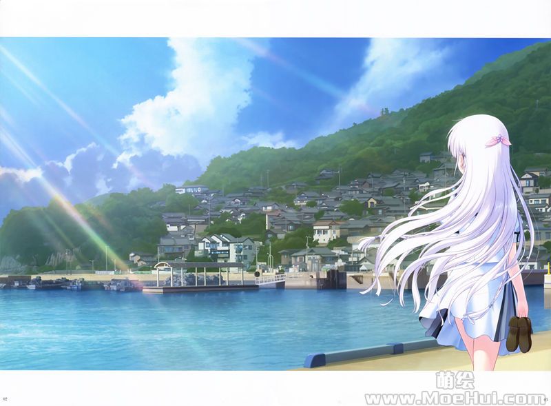 [会员][画集]Summer Pockets REFLECTION BLUE 限定特典画集[92P]-绝对领域