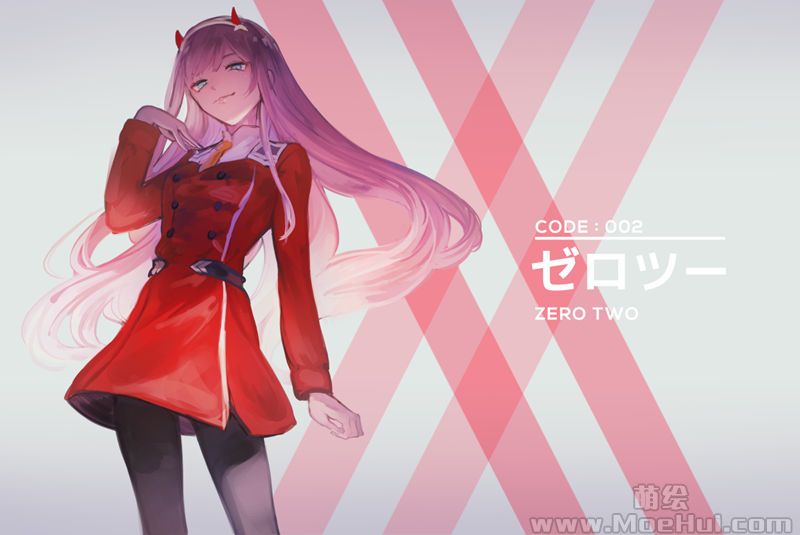 [会员][DARLING in the FRANXX]Zero Two(02) 高清图片CG包[2546P]-绝对领域