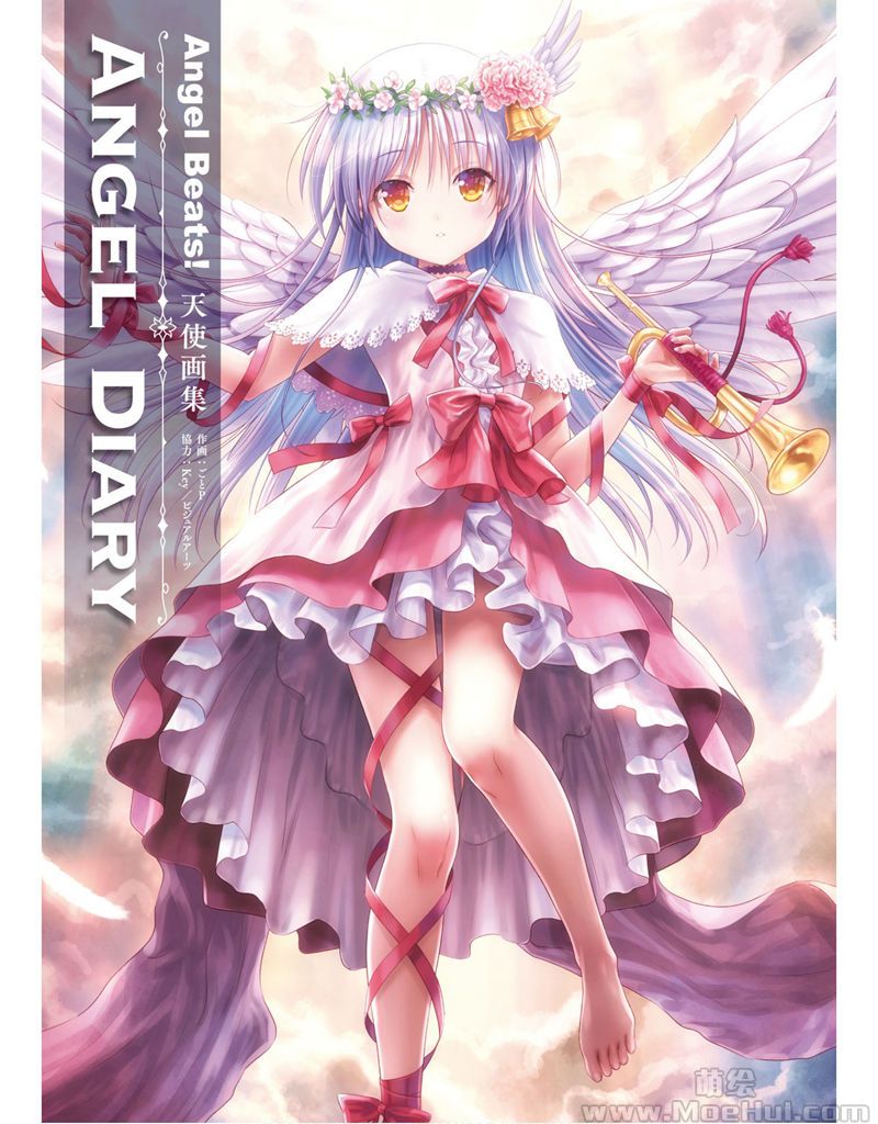 [会员][画集][Key/ビジュアルアーツ (ごとP)]Angel Beats! 天使画集 ANGEL DIARY[146P]-绝对领域