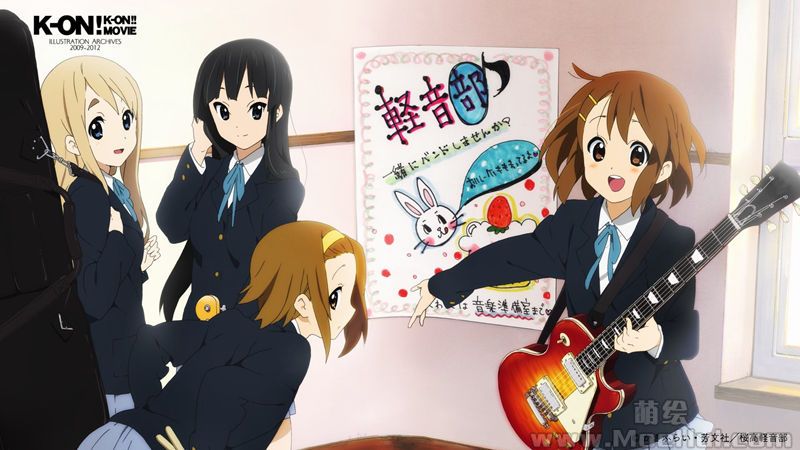 [会员][画集]K-ON! IILUSTRATION ARCHIEVES 2009-2012[423P]-绝对领域