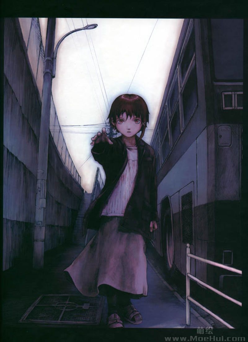 [会员][画集]an omnipresence in wired /『lain』安倍吉俊 画集 オムニプレゼンス[87P]-绝对领域