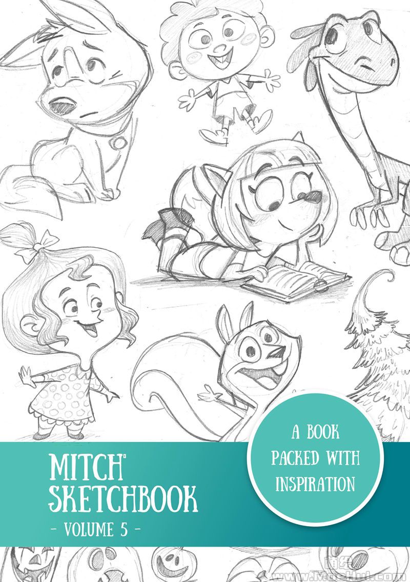 [会员][画集][Mitch Leeuwe]Mitch Sketchbook Volume 5+6[102P]-绝对领域