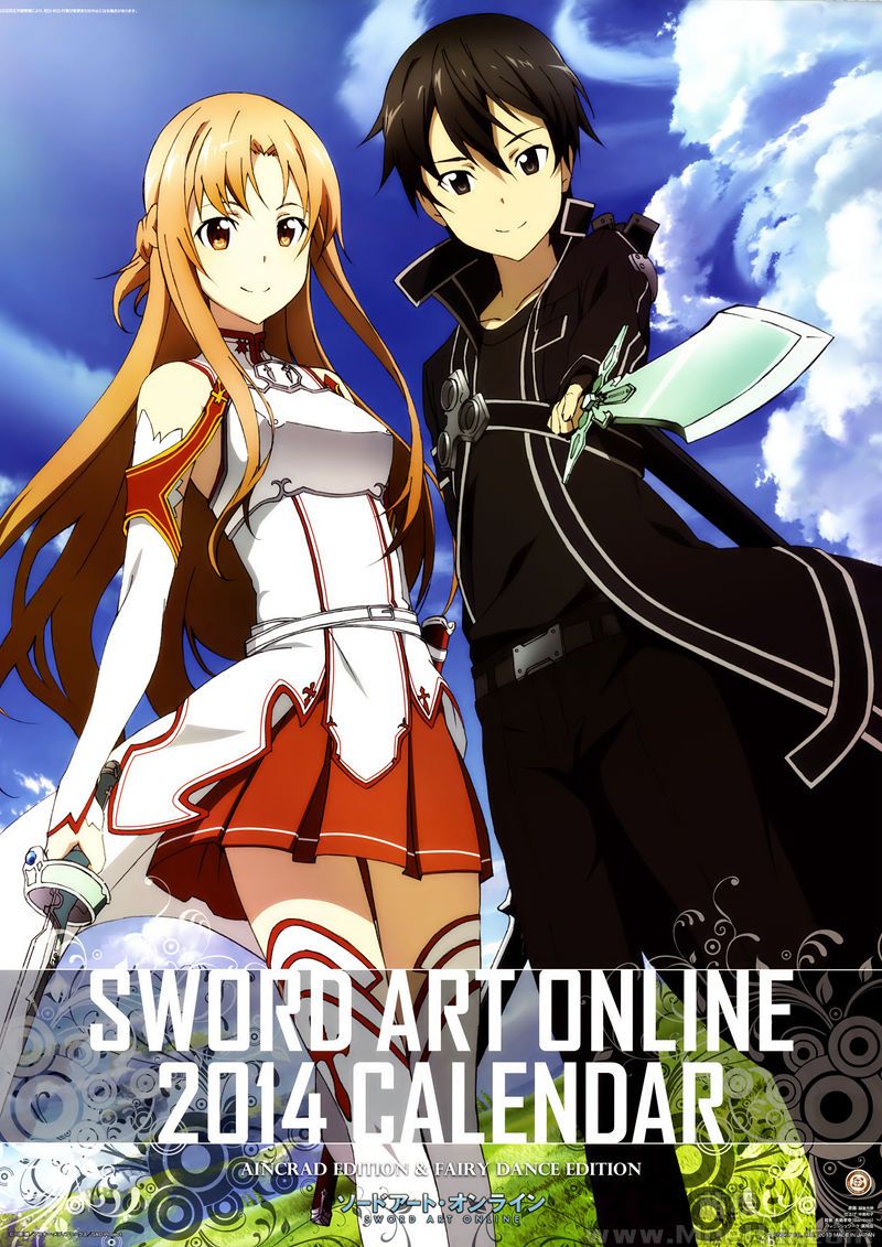 [画集]Sword Art Online 2014、2019 Calendar[13P]-绝对领域