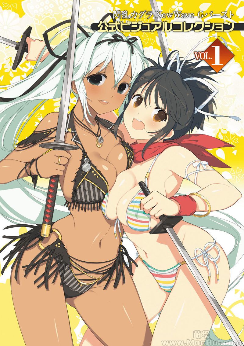 [会员][画集]閃乱カグラ NewWave Gバースト 公式ビジュアルコレクション VOL.1[419P]-绝对领域