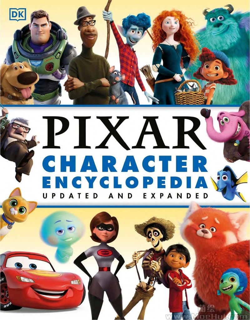 [会员][画集]Disney Pixar Character Encyclopedia Updated and Expanded[258P]-绝对领域