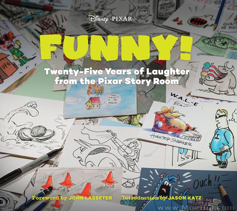 [会员][画集]Funny! Twenty-Five Years of Laughter from the Pixar Story Room[170P]-绝对领域