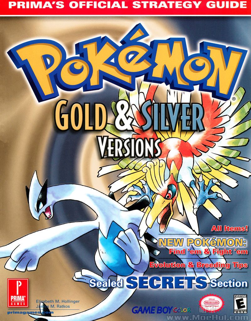 [会员][画集]Pokemon Gold and Silver Guide 两册合集[344P]-绝对领域