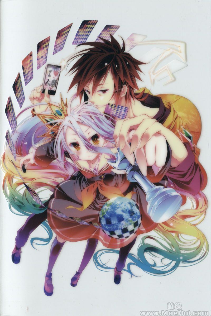 [会员][画集]No Game No Life BD Scans + Booklet[157P]-绝对领域