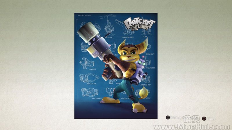 [会员][画集]Ratchet & Clank for ps4 Artbook[64P]-绝对领域