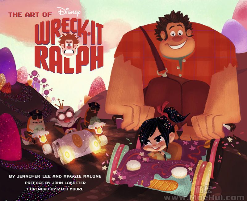 [会员][画集]The Art of Wreck-It Ralph[163P]-绝对领域