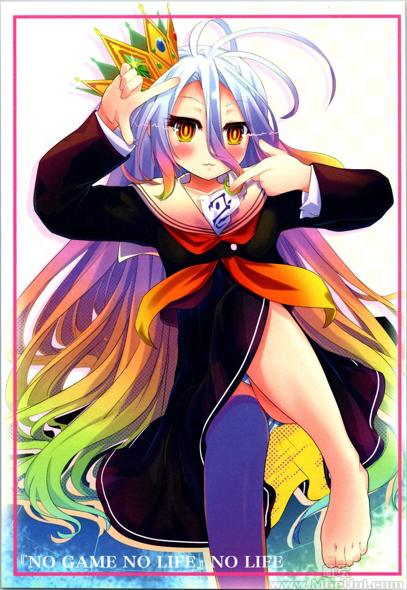 [会员][画集][ふせん (ハル)]『NO GAME NO LIFE』 NO LIFE[30P]-绝对领域