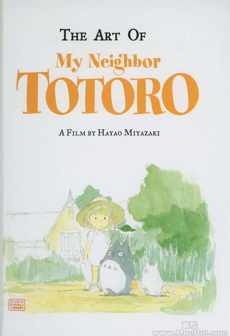 [会员][画集][宫崎骏]The Art of My Neighbor Totoro[149P]-绝对领域