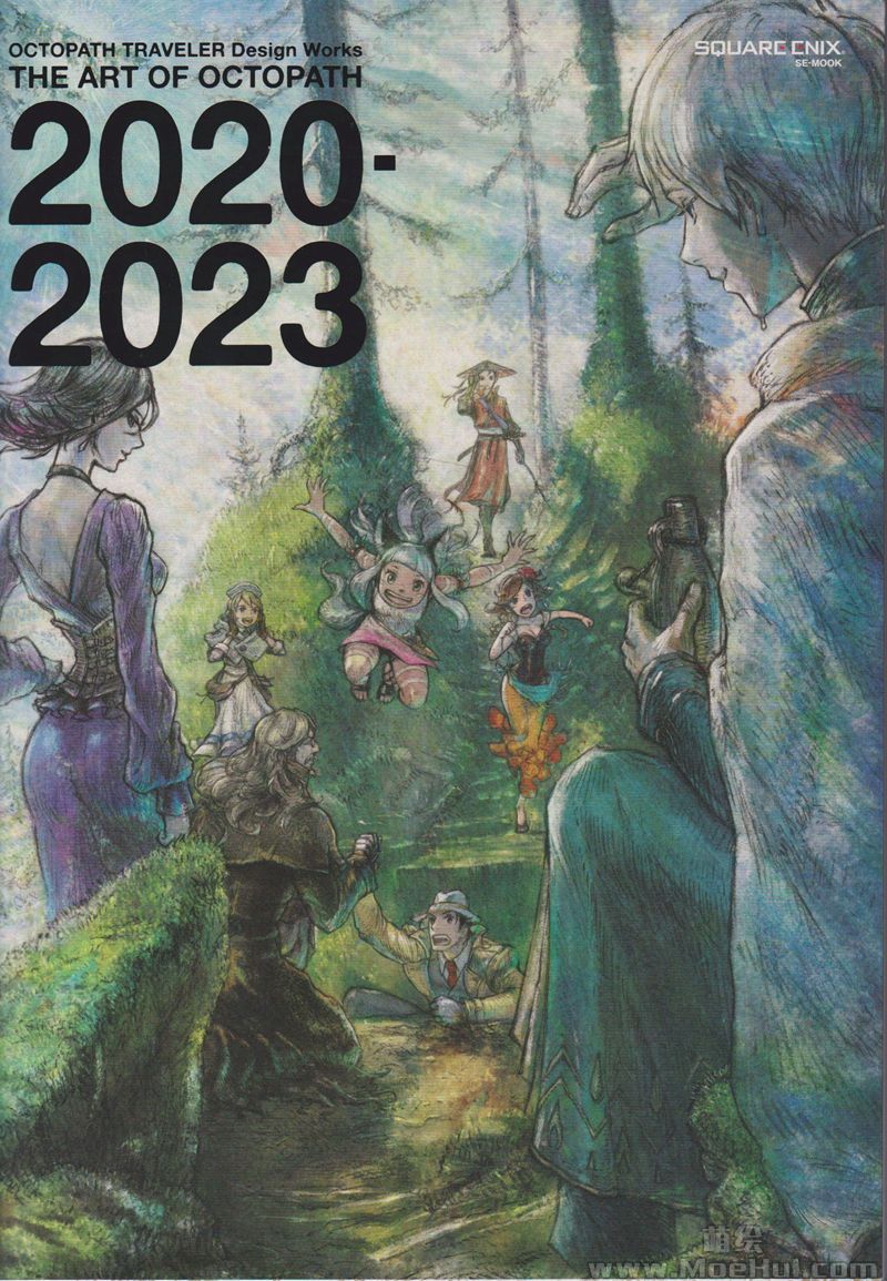 [会员][画集]OCTOPATH TRAVELER Design Works THE ART OF OCTOPATH 2020-2023[129P]-绝对领域