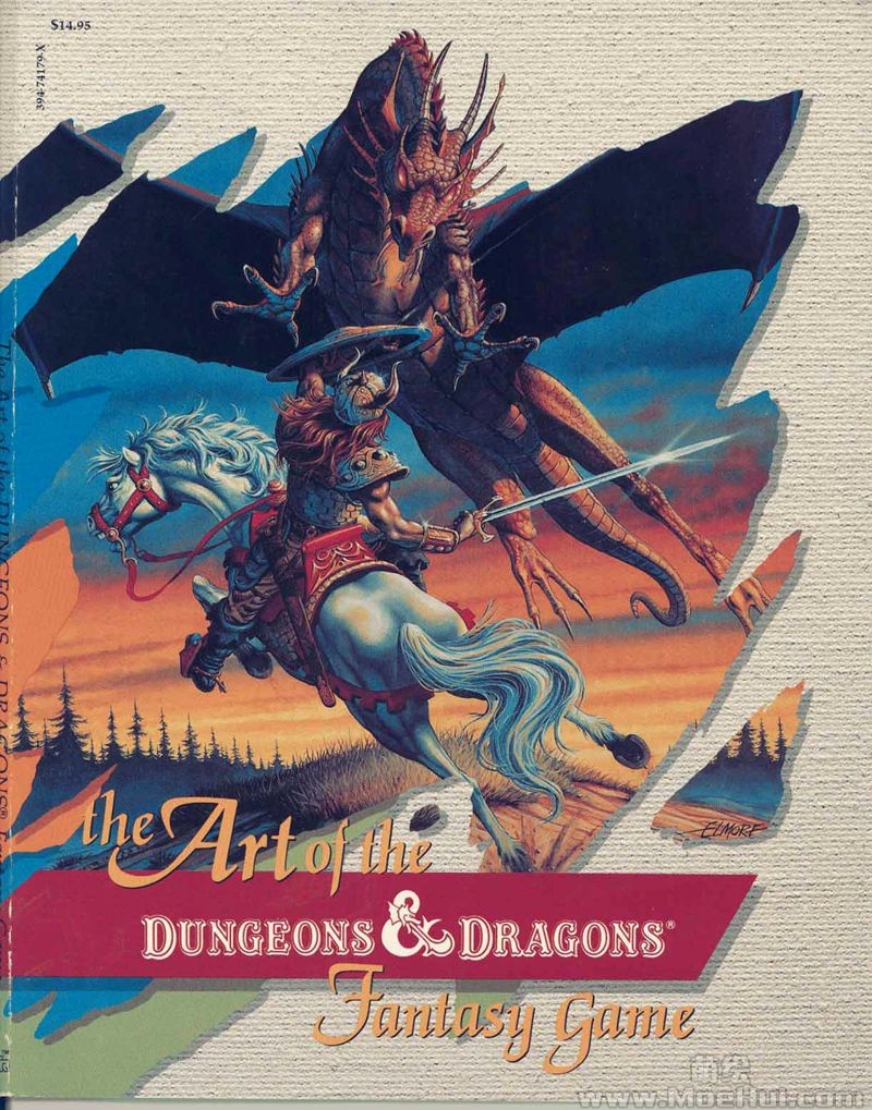 [会员][画集]The Art of The Dungeons & Dragons Fantasy Game[127P]-绝对领域