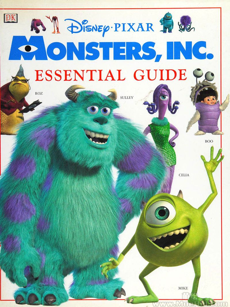 [会员][画集]Monsters, Inc. essential guide[54P]-绝对领域