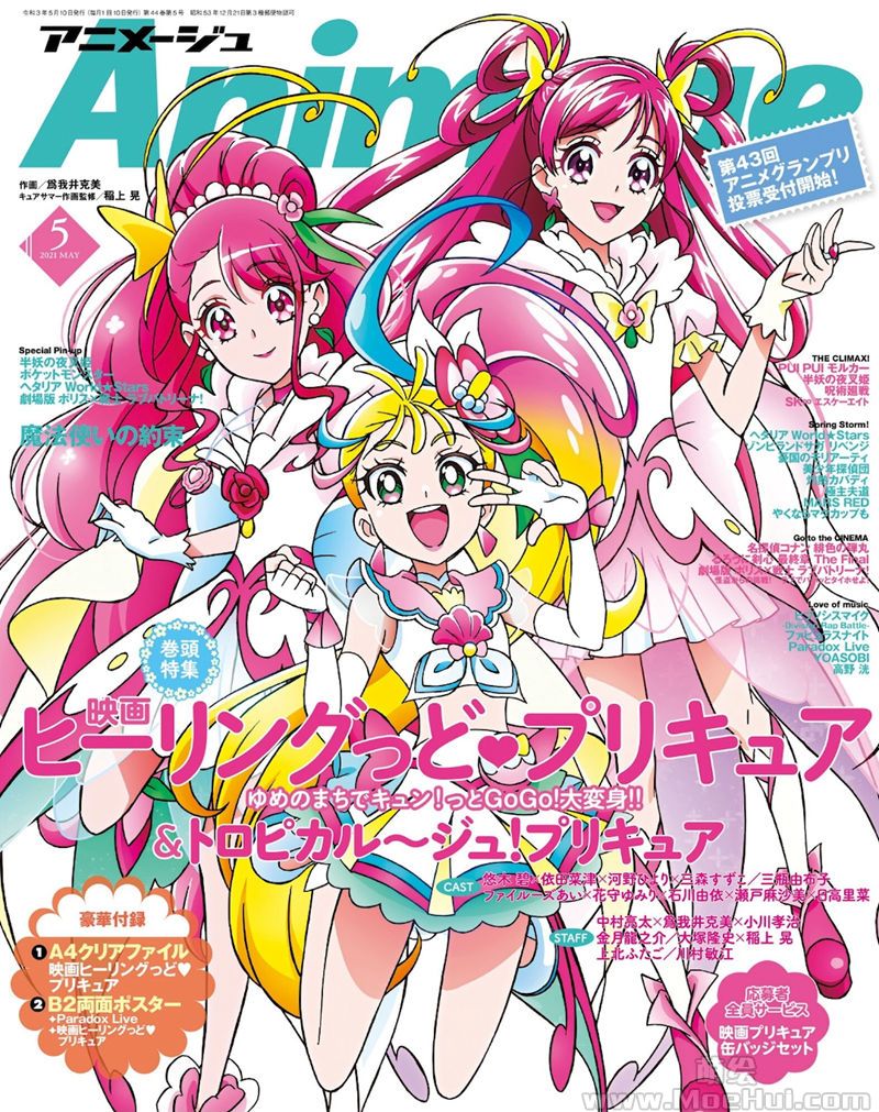 [会员][画集]Animage(アニメージュ) 2021年05月号[153P]-绝对领域