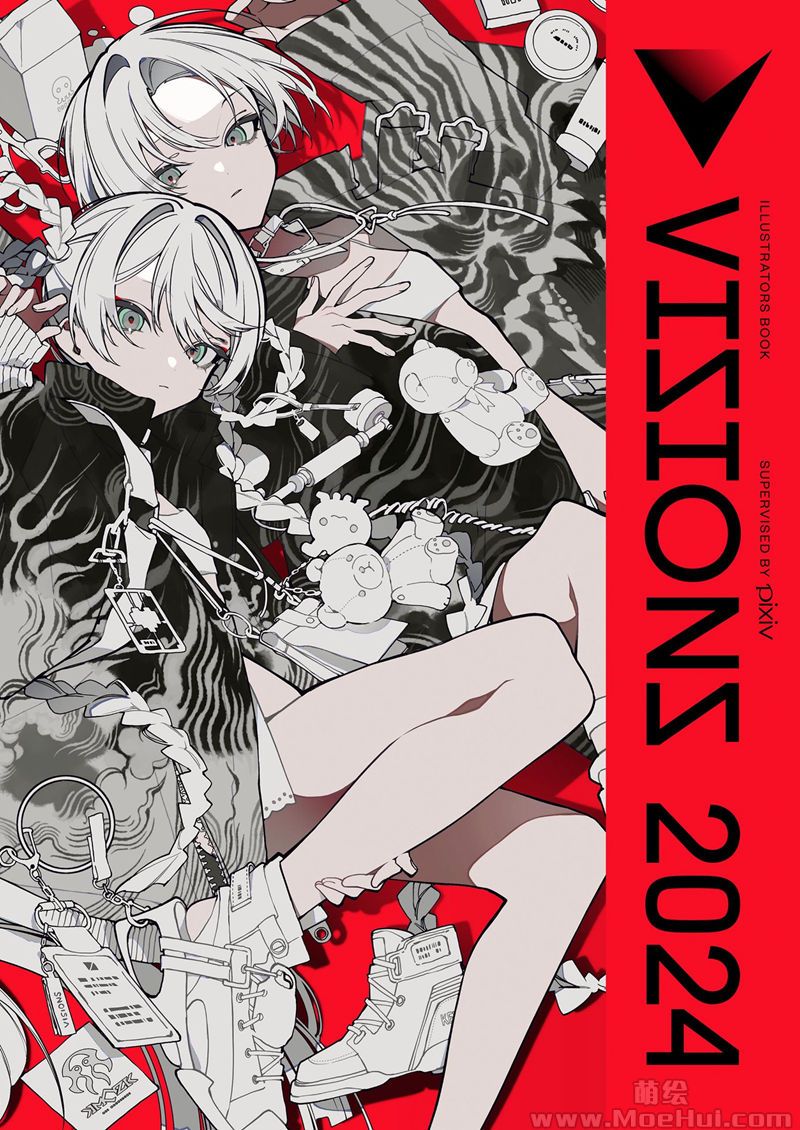 [会员][画集]VISIONS 2024 ILLUSTRATORS BOOK[364P]-绝对领域