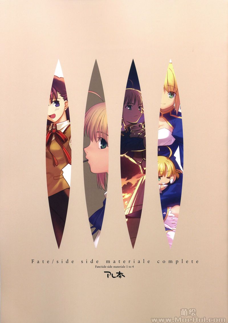 [会员][画集][Type-Moon]Fate/side side materiale complete[143P]-绝对领域