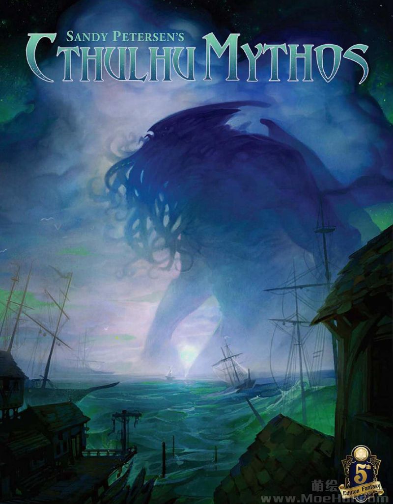 [会员][画集]Sandy Petersens Cthulhu Mythos – 5E[433P]-绝对领域