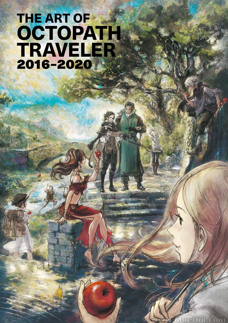 [会员][画集]OCTOPATH TRAVELER Design Works THE ART OF OCTOPATH 2016-2020 英文版[224P]-绝对领域