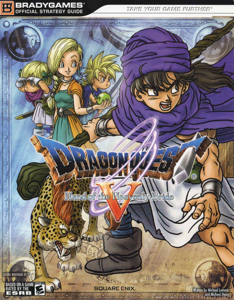 [会员][画集]Dragon Quest V Hand Of The Heavenly Bride Bradygames Strategy Guide[290P]-绝对领域