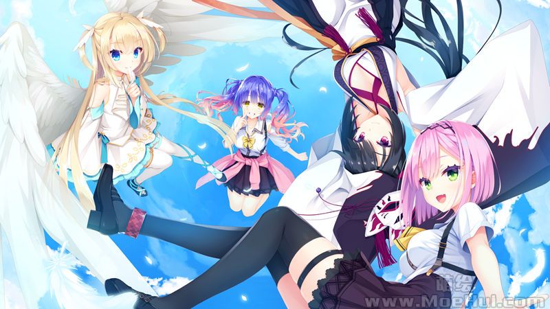 [游戏CG][こぶいち むりりん ほかん 羽純りお こもわた遙華]天使☆騒々 RE-BOOT！ 精选CG[914P]-绝对领域